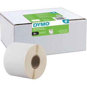Dymo-Etiketten 2093092, 99014, S0722430, weiß, 54 x 101mm, 220 Versand-Etiketten, 6 Rollen
