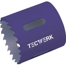 Tecwerk Lochsäge D.44mm Schnitt-T.38mm HSS-Co8 o.Zub.