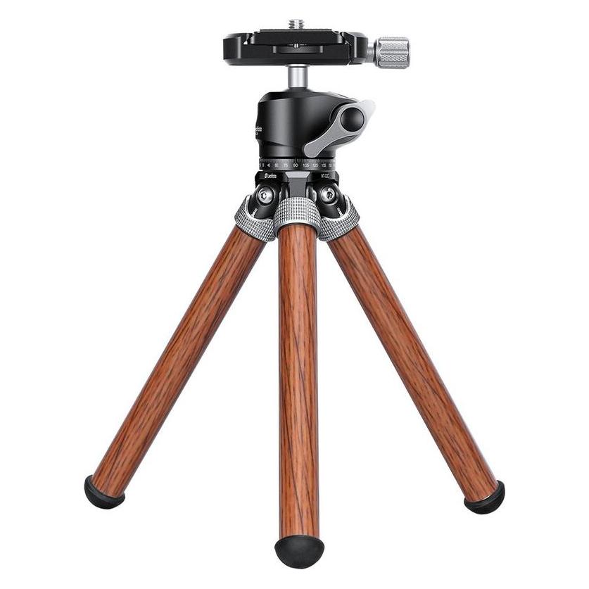 Leofoto MT-02C+LH-22 Mini table tripod kit (Carbon) (MT-02C+LH-22 (wood))
