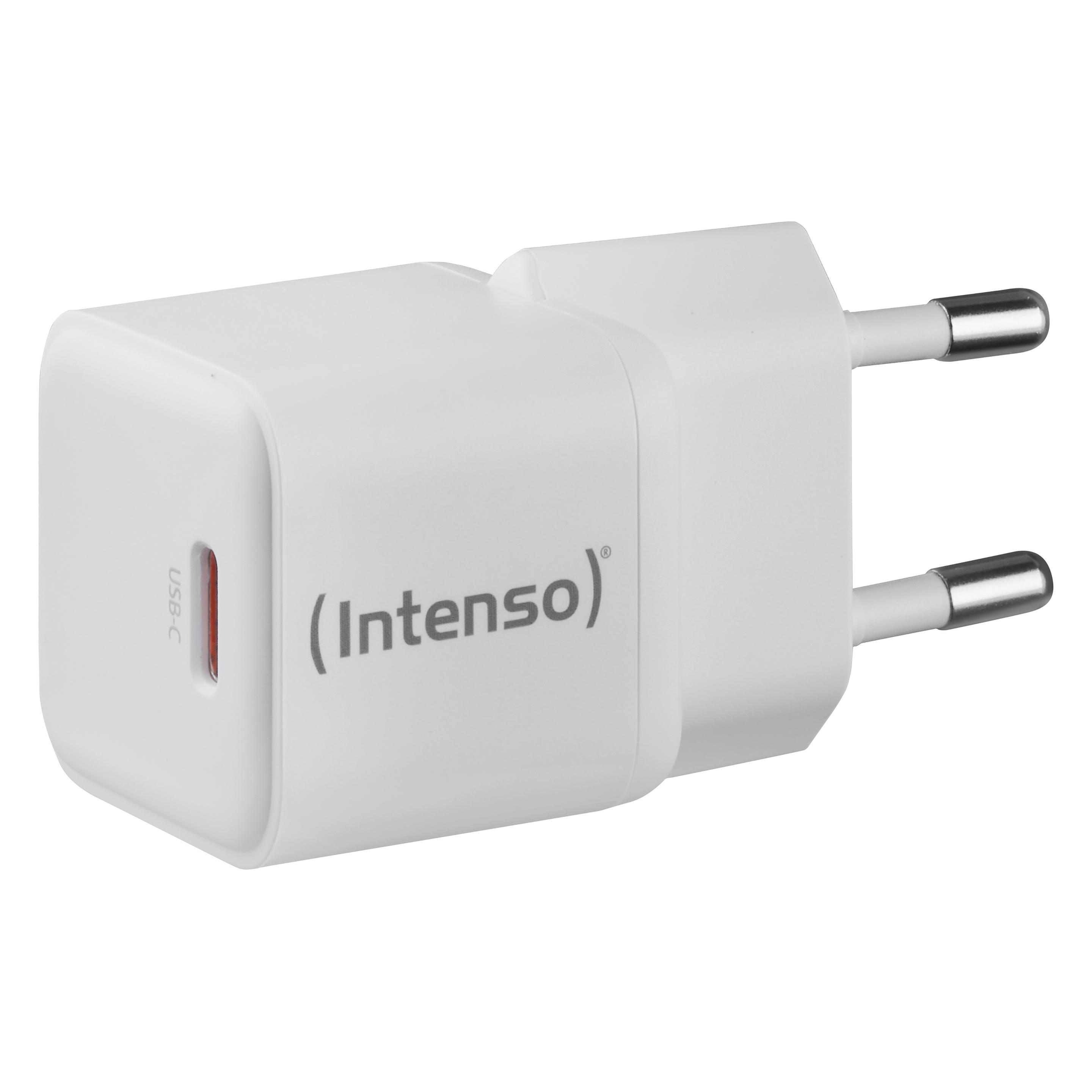 Intenso 1x USB-C GAN Adapter weiss (30 W, 1 Port) (7803022)