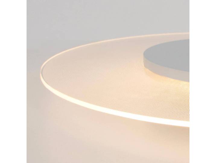 Steinhauer LED Deckenleuchte Birma, dimmbar, weiß / opal, für Wohn- / Esszimmer, Kunststoff, Modern, Wandlampe