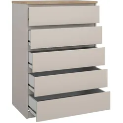 Ebuy24, Kommode + Sideboard, Kommode Naia (77 x 50 x 112 cm)