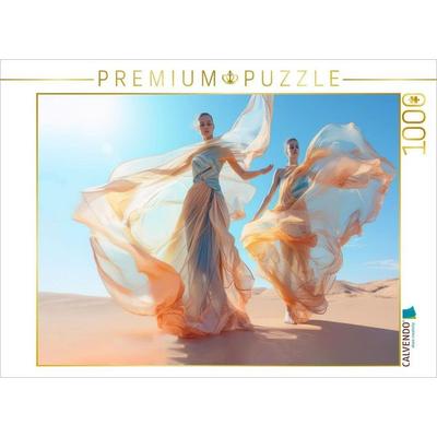 CALVENDO Puzzle Tänzer mit surrealistischem Stil | 1000 Teile Lege-Größe 64x48cm Foto-Puzzle für glückliche Stunden