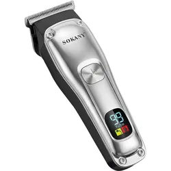 Sokany, Trimmer + Haarschneider, Haarschneider Barttrimmer LED präzise