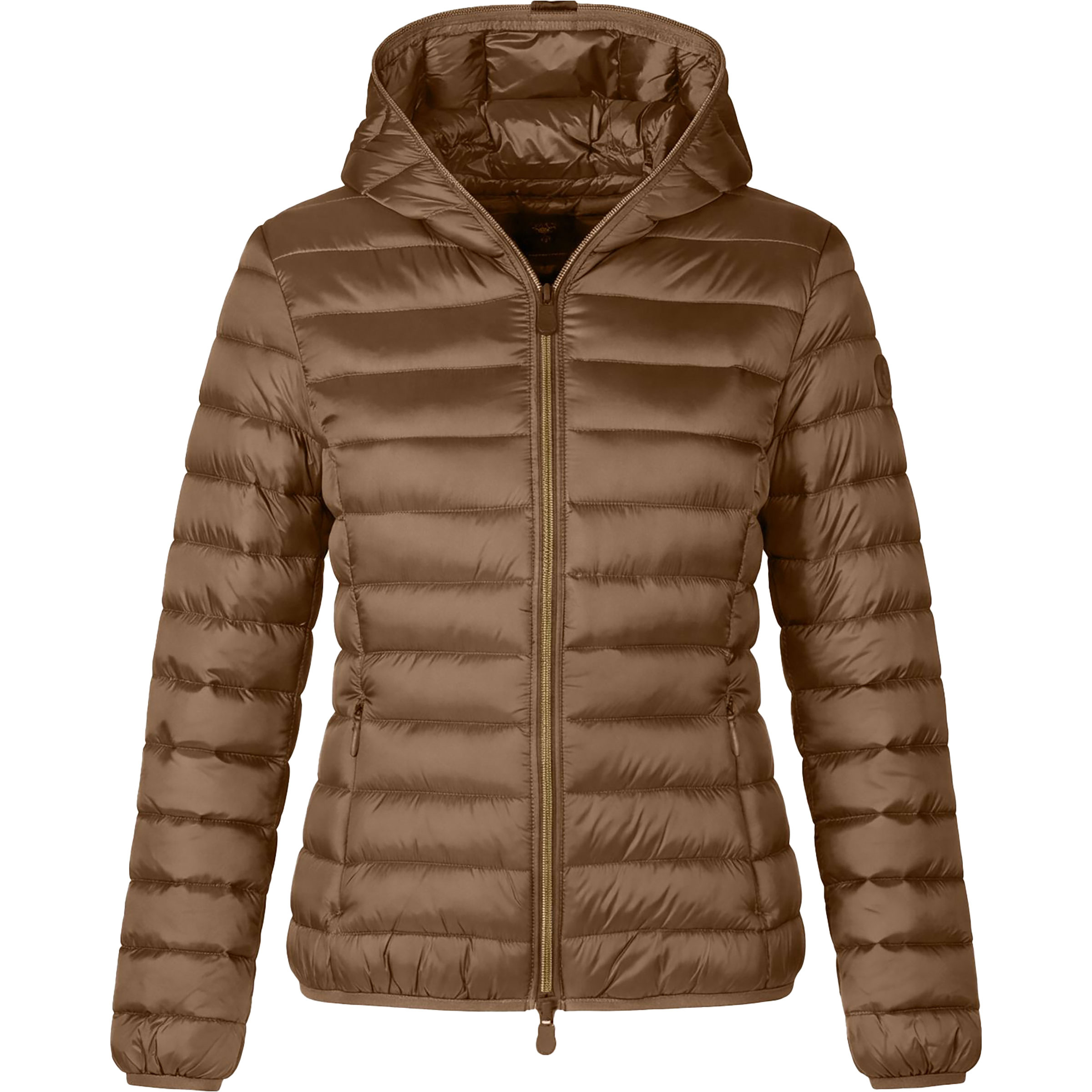 Save the Duck Alexis Damen Isolationsjacke braun Größe S Lifestyle Wasserabweisend