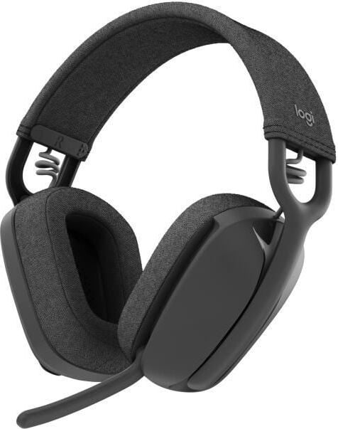 Logitech Zone Vibe 100 draadloze Bluetooth hoofdtelefoon grafietkleur