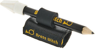 Brass Witch Pencil Holder Baby