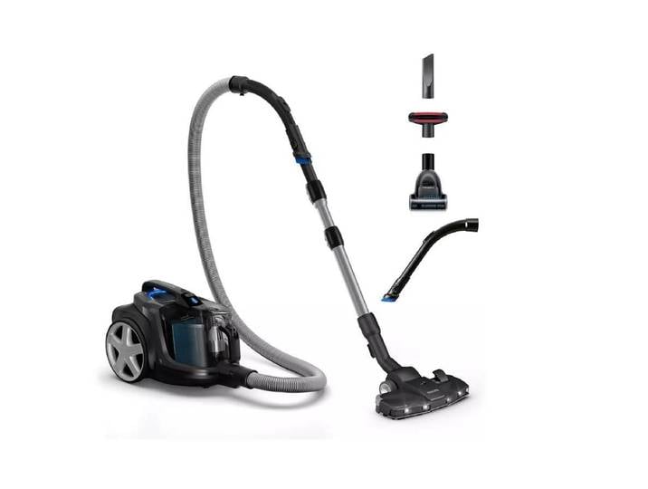 PHILIPS Bodenstaubsauger PowerPro E , schwarz, B:29,2cm H:29,2cm T:50,5cm, Bodenstaubsauger, Bodenstaubsauger