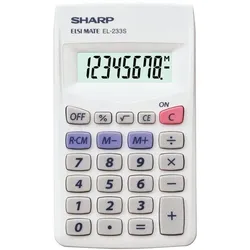 Sharp Taschenrechner EL-233S 8-stellig,
