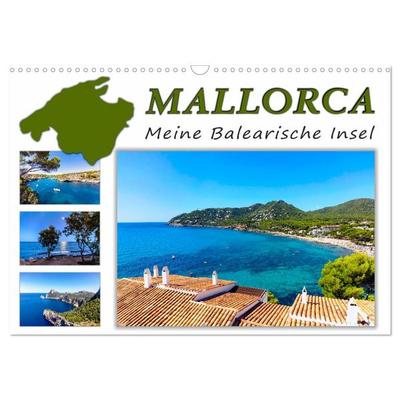 MALLORCA, Meine Balearische Insel (Wandkalender 2026 DIN A3 quer), CALVENDO Monatskalender