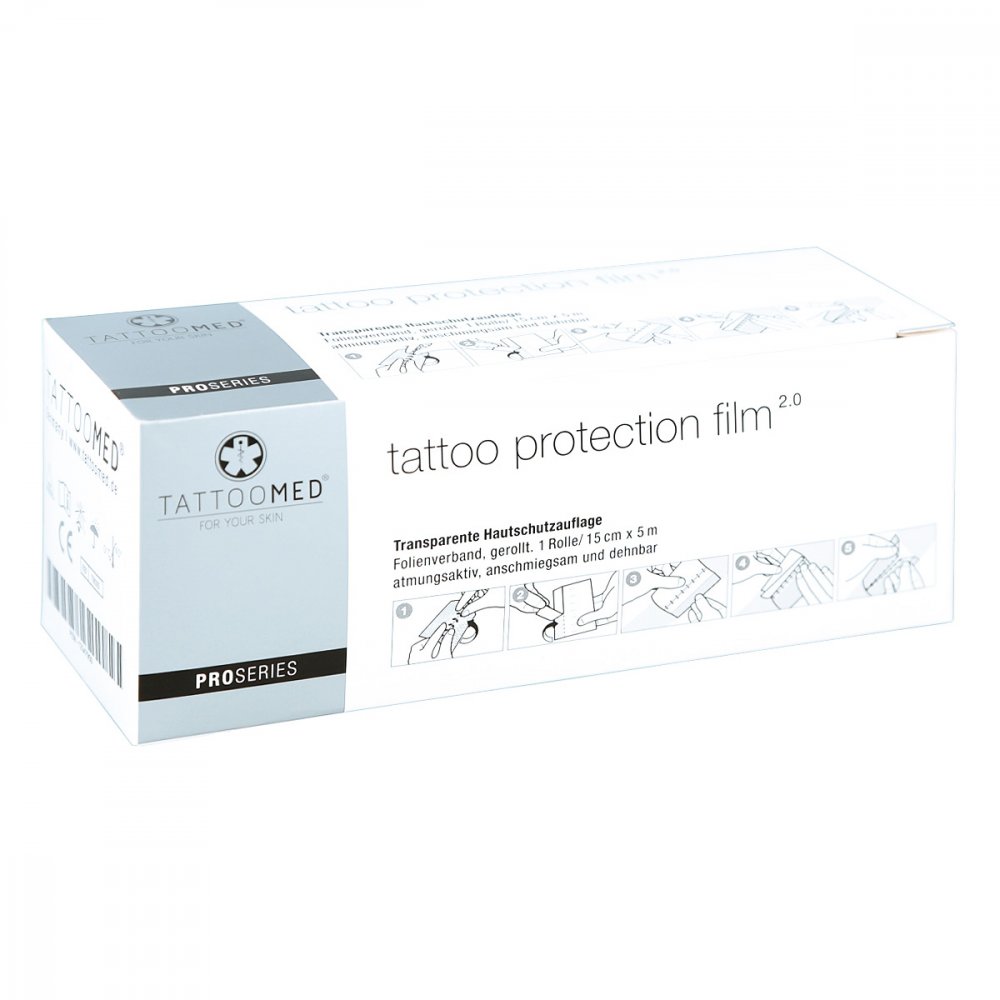 Tattoo Med GmbH Tattoomed tattoo protection film 2.0 Rolle 15cmx5m 12347950