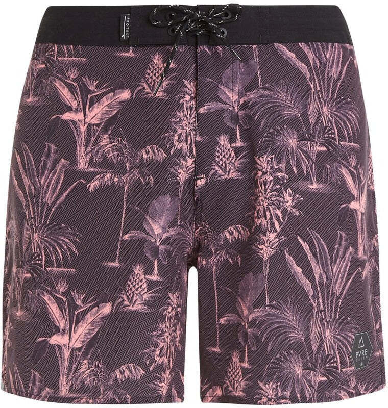Badehose PROTEST "Badehose PRTUROR", Herren, Gr. XS, EURO, schwarz (true schwarz), Obermaterial: 94% Polyester Pol. recyc.. 6% Elasthan EL., Badehosen Badehose true schwarz XS, EURO