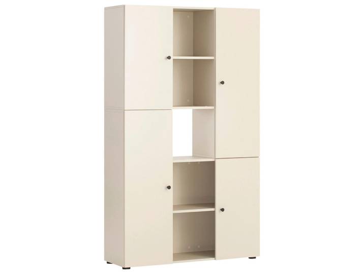 Mid.you Raumteiler, Beige, Kunststoff, 2 Fächer, 104.3x106.2x33.1 cm, erweiterbar, Beimöbel erhältlich, stehend, Wohnzimmer, Raumteiler, Raumtrenner