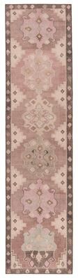 Vibe Chilton Medallion Pink/ Brown Area Rug
