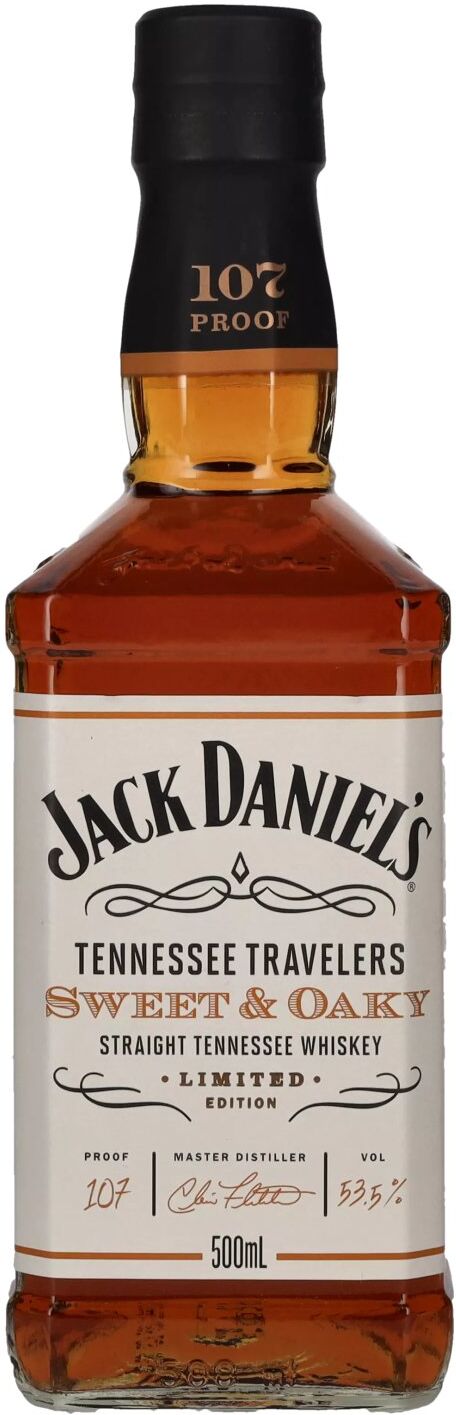 Jack Daniel's Tennessee Travelers SWEET & OAKY Limited Edition 53,5% Vol. 0,5l