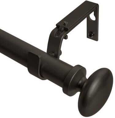 Meriville 1-Inch Diameter Prima Single Window Curtain Rod
