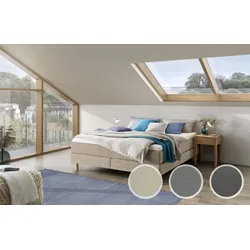 Hasena »Carlota« Boxspringbett 200x200 cm / Pace sand