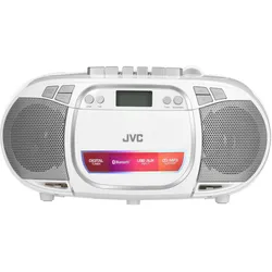 JVC RC-E451W (FM, Bluetooth), Radio, Weiss