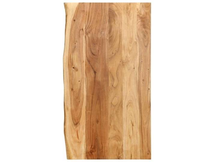 Dessus de meuble-lavabo - ALOMEJOR - Acacia - 100x55x2 5 cm - Bois massif - Laqué