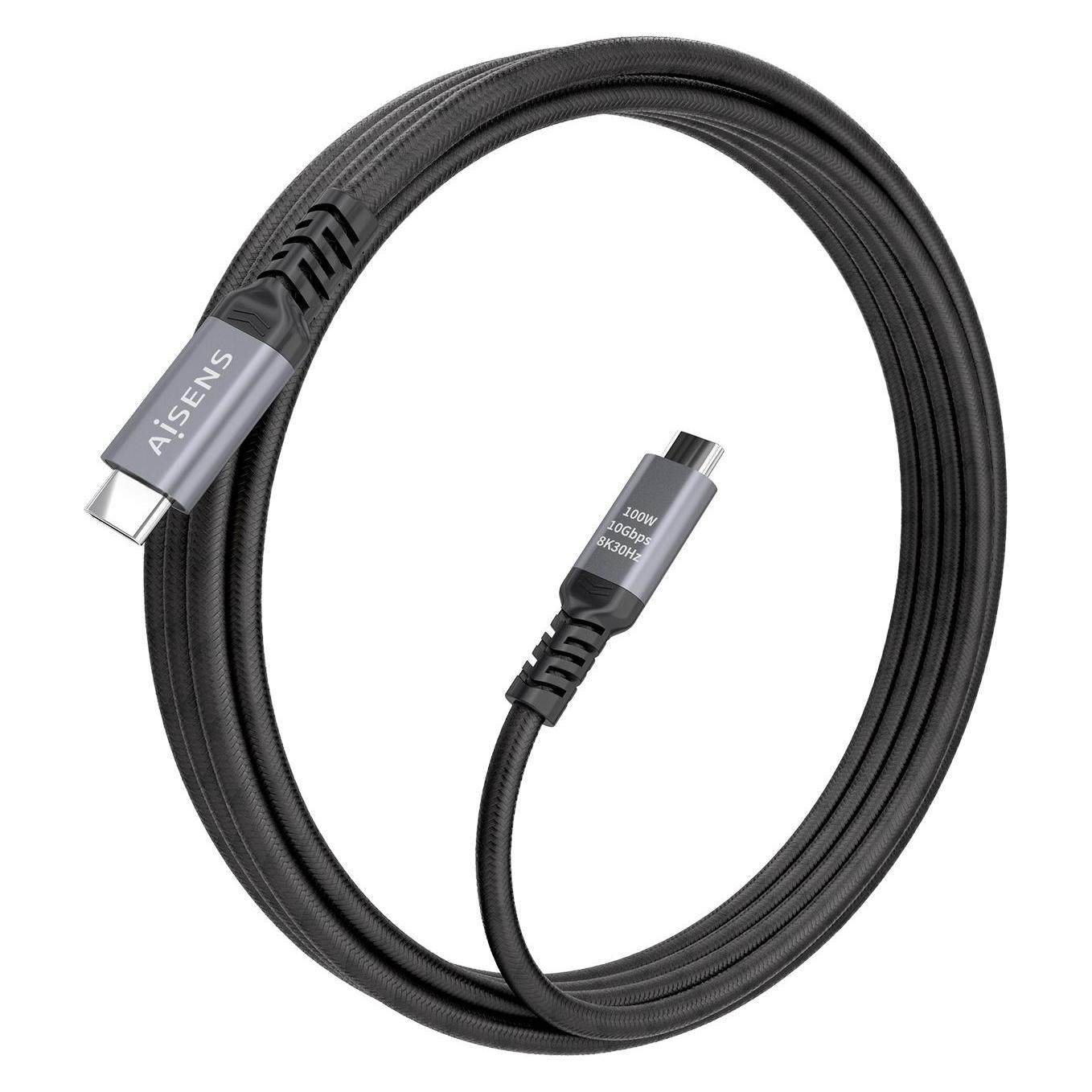 Aisens A107-0989 (4 m, USB 3.2 Gen 2, 100 W) (A107-0989)