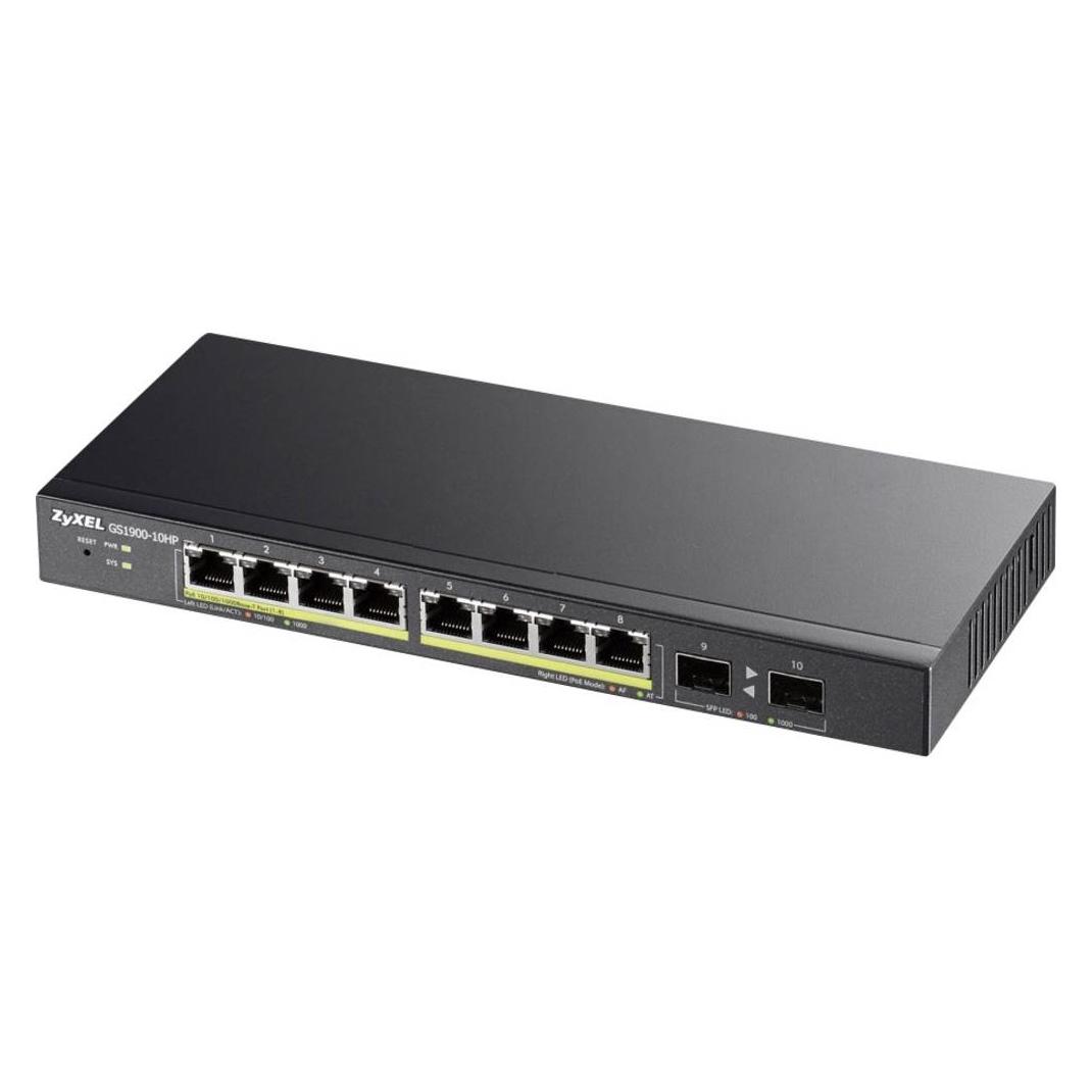 Zyxel Gs1900-10hp (10 Ports) (GS1900-10HP-EU0101F)