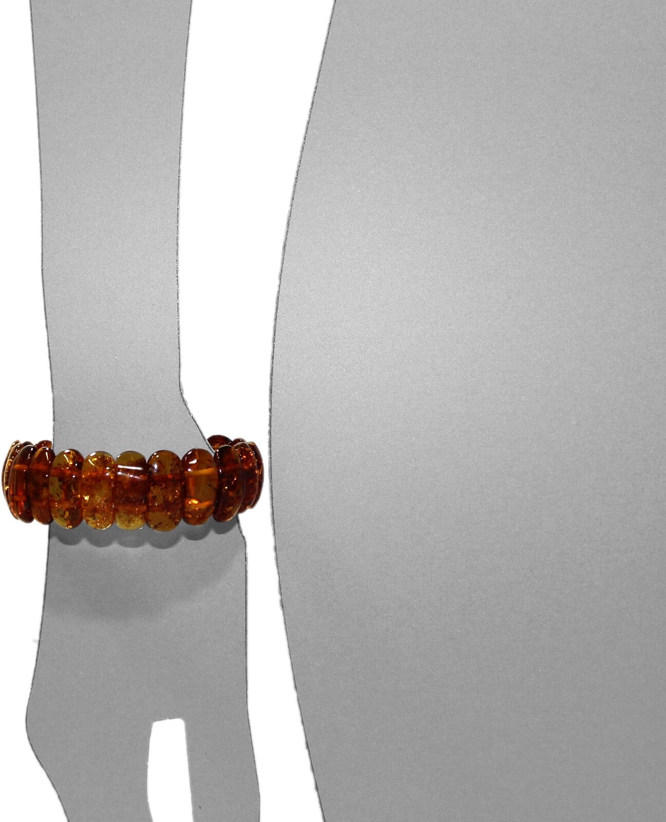 Armband OSTSEE-SCHMUCK "Ostsee-Schmuck Armband Tabia Armband Tabia", braun (weiß, neutral), Armbänder, Damen, 19cm, Bernstein, Armband