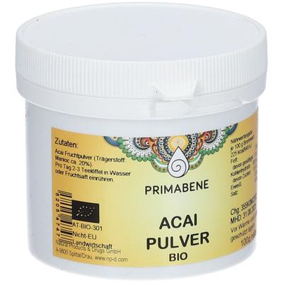 Acai Fr.plv BIO NPD Prim 100 g Pulver