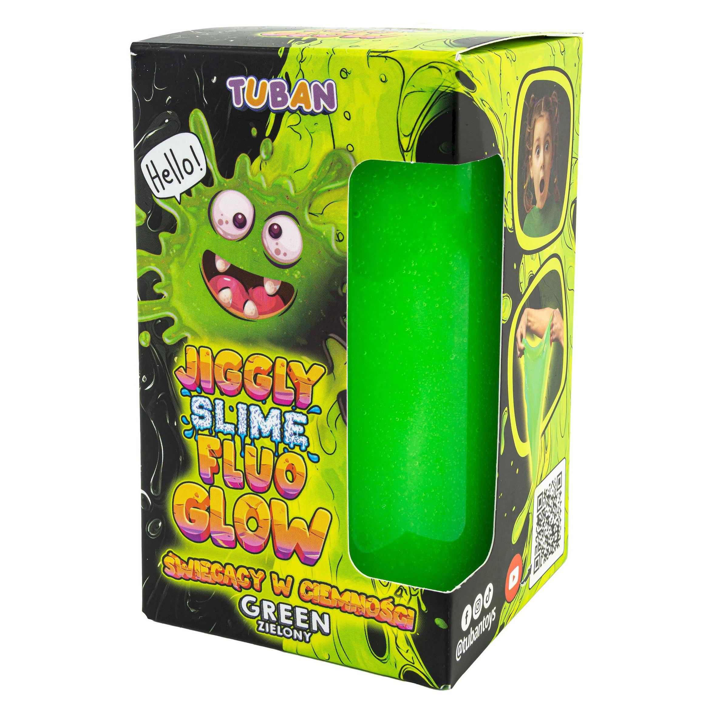 Tuban Jiggly Slime Fluo Glow grün (TU3823)