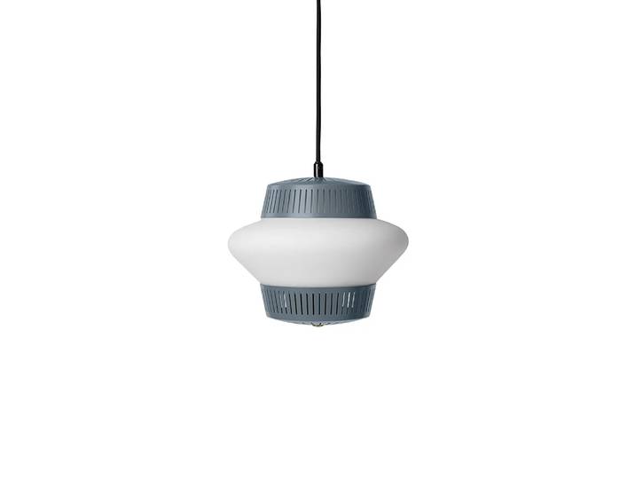 Warm Nordic Suspension Opal Arch sky grey, opale sablée
