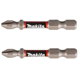 Makita Torsion Bit PH2 Impact Premier 50mm 2 Stück Schlagschrauber E-03274