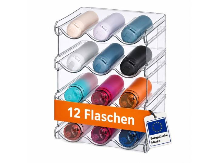 Relaxdays Stapelbarer Flaschenhalter