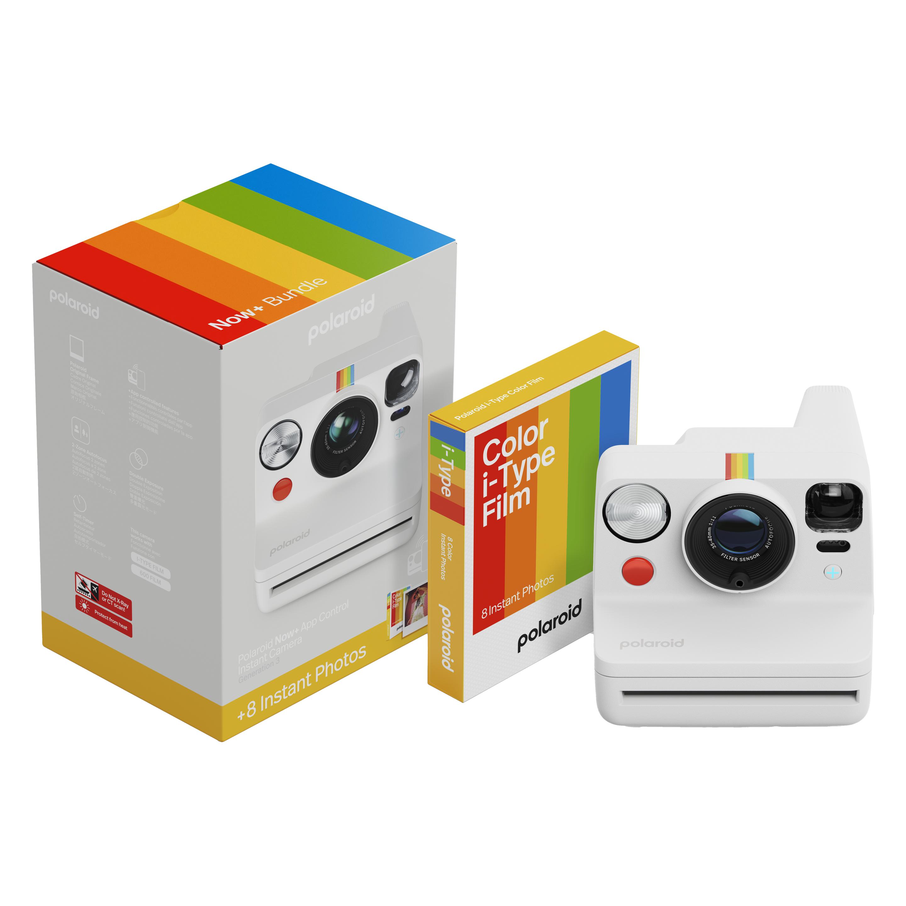 Polaroid Now+ Gen 3.0 + Color Film Bundle (8 Fotos) (006576)