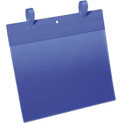 Durable, Informationsschild, Gitterboxtasche mit Lasche A4 quer