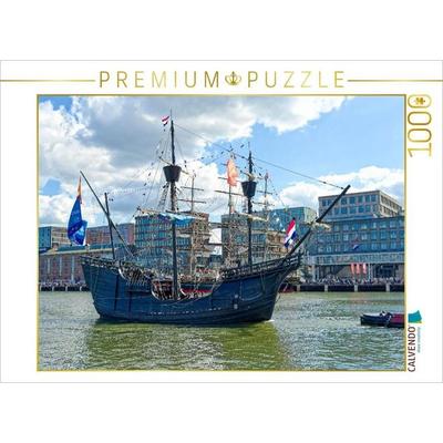 CALVENDO Puzzle Sensationeller Nachbau der 'Victoria' von Ferdinand Magellan | 1000 Teile Lege-Größe 64x48cm Foto-Puzzle für glückliche Stunden