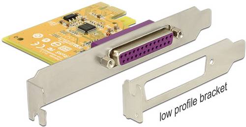 Delock 89445 PCI-Express Karte Parallel (IEEE 1284) PCIe
