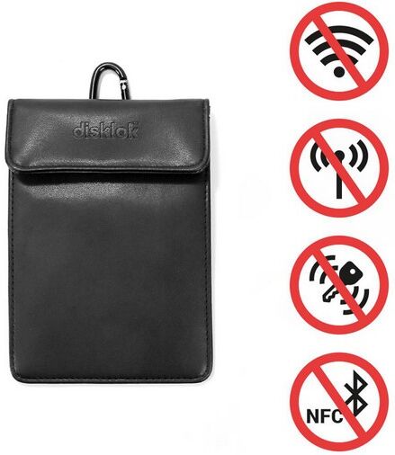 Defa Disklok Cartera Con Llave Rfid - Tamaño L - Anti-Skimming