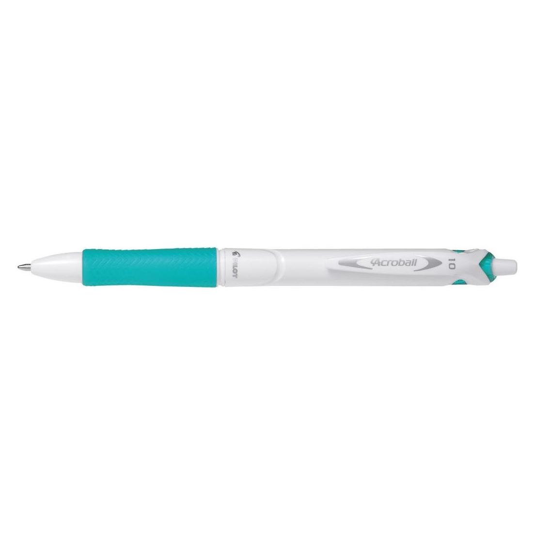 Pilot Druckkugelschreiber ACROBALL PURE WHITE, grn (1x) (479243)