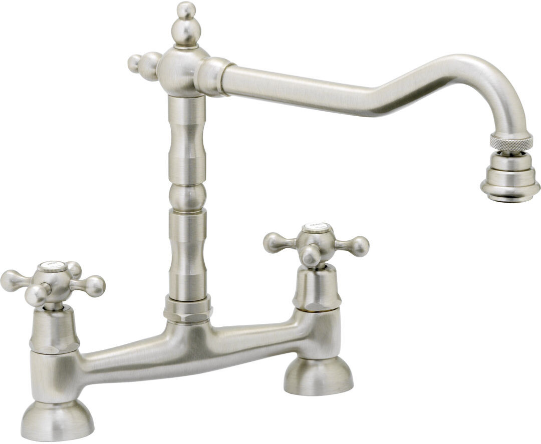 Abode Designs Melford Kitchen Faucet Side Spray Brushed Nickel 22cm