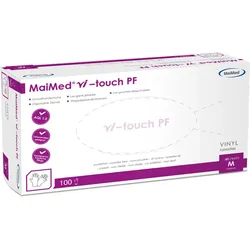 Myclean Vi-Touch Gr. M Vinylhandschuh Pf 100 ST
