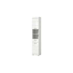 Hochschrank   ¦ weiß ¦ Maße (cm): B: 37 H: 191