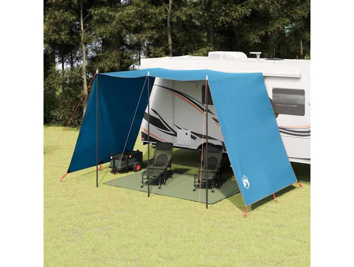 vidaXL Wasserfester Tarp Blau 302 x 240 x 240 cm