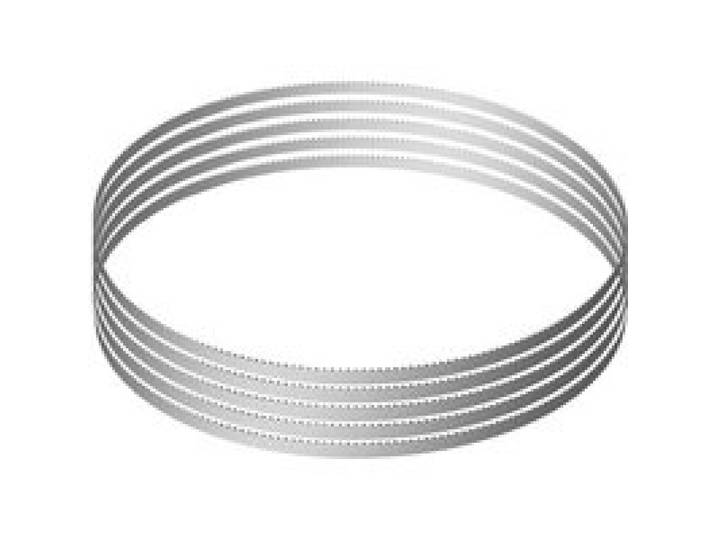 VEVOR Lot de 5 Lames de Scie à Ruban 1650x16x0,56 mm Lame de Scie à Os en Acier au Carbone Résistant Denture Tranchante Accessoire de Rechange pour Scie à Os de Boucher Couper Viande Congelé Os Épais