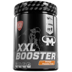 Mammut Aminosäuren XXL Booster, Getränkepulver, Orange Passion Fruit, mit Vitamin- & Mineralstoffkomplex, 500g