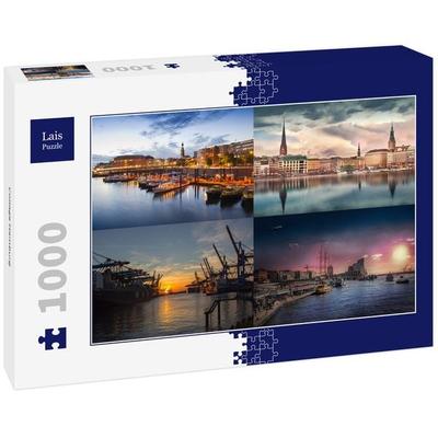 Lais Puzzle Collage Hamburg 1000 Teile