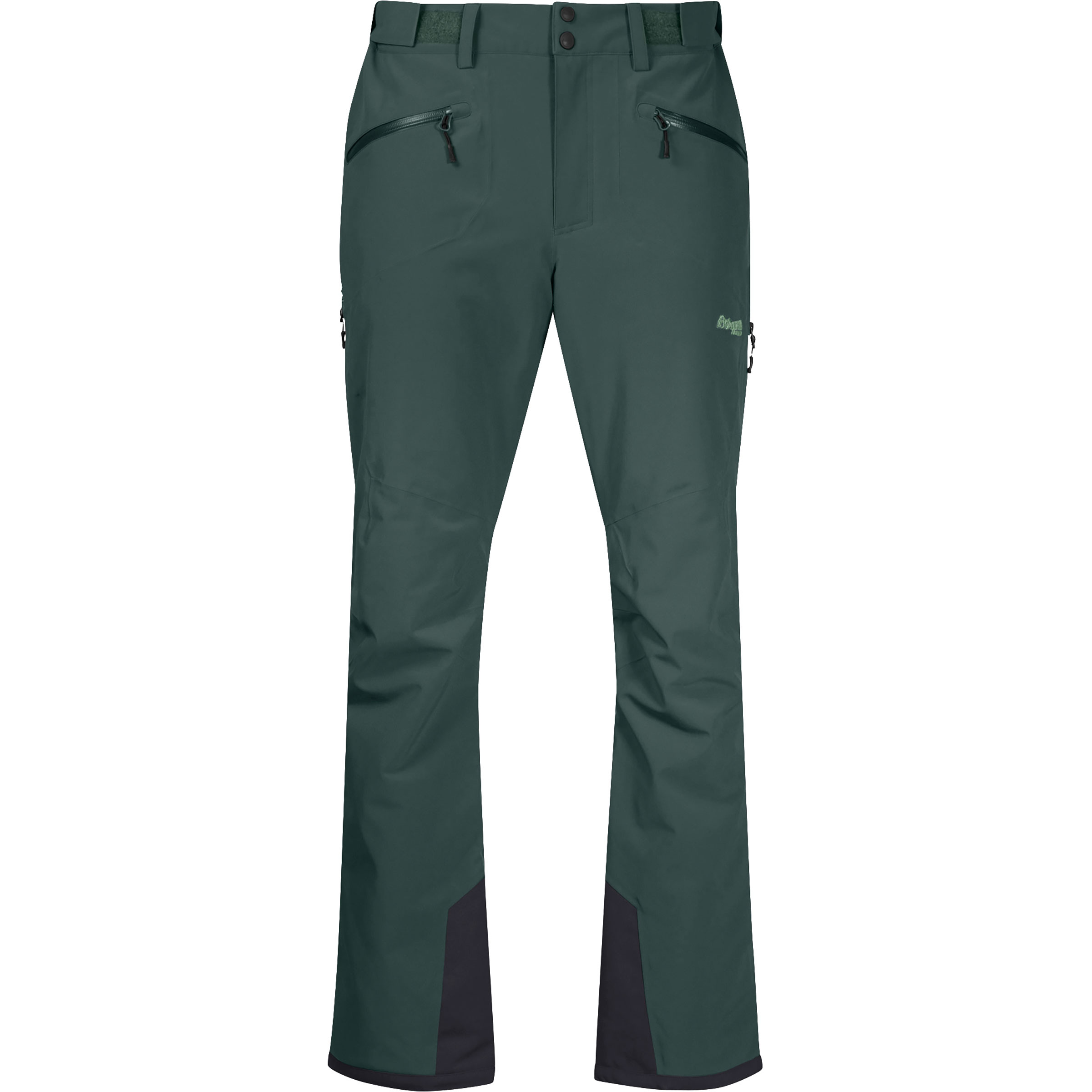 Bergans Oppdal Ins Hose Herren Isolationshose gruen Größe XL Trekking Elastisch Wasserabweisend