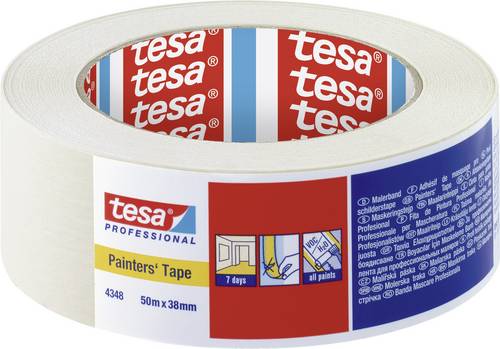Tesa STANDARD 04348-00018-03 Kreppband tesakrepp Beige (L x B) 50m x 38mm
