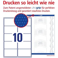 Avery, Etiketten, Adress-Etiketten