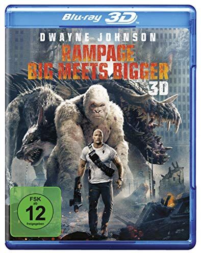 Brad Peyton - Rampage: Big Meets Bigger 3D [3D Blu-ray] - Preis vom 09.10.2026 07:28:09 h