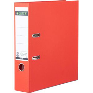 Leitz Ordner 1007-00-20, Vollpapier, Karton, A4, 8cm, hellrot