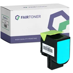 Kompatibel für Lexmark CX 510 de (80C20C0 / 802C) Toner Cyan